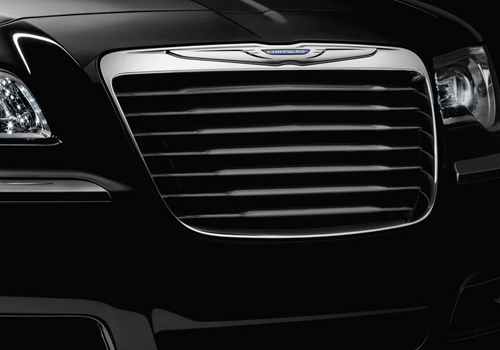 Mopar Black and Chrome Horizontal Bars Grille 11-19 Chrysler 300 - Click Image to Close